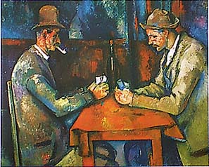 The Card Players By Paul Cezanne For Sale New Zealand Art Prints