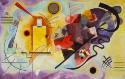 Yellow, Red, Blue (Large size) by Wassily Kandinsky