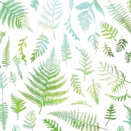 Floating Ferns by Louise Martin
