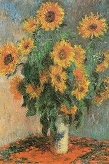 Sunflowers Poster by Claude Monet
