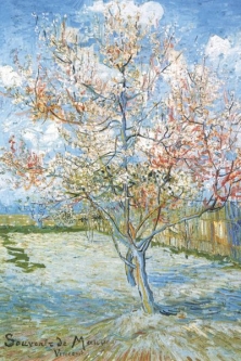 Peach Tree Poster by Vincent Van Gogh
