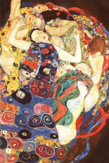 Gustav Klimt Poster "The Maiden"
