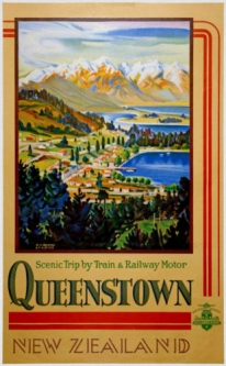Queenstown, New Zealand by Train & Railway Motor