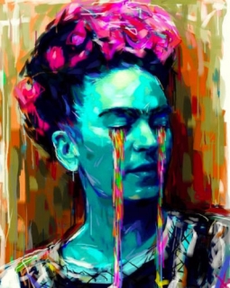Frida Kahlo Tears Poster
