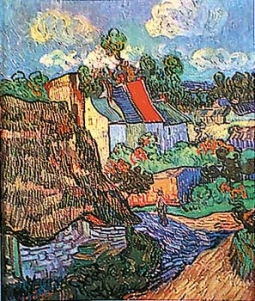 House at Auvers Print by Vincent  Van Gogh