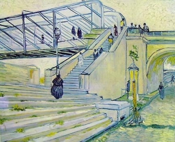 Railway Bridge by Vincent Van Gogh