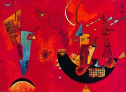 Kandinsky Poster "Mit und Gegen"