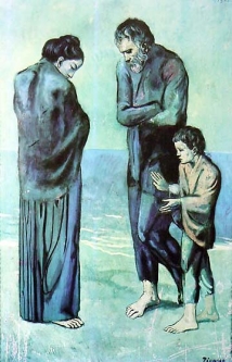 The Tragedy by Pablo Picasso