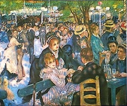 Le Moulin de la Galette by Pierre Auguste Renoir