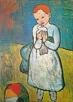 Child with a Dove Pablo Picasso Print