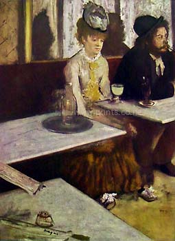 The Absinthe Drinker by Edgar Degas: New Zealand Fine Prints