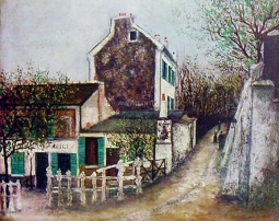 Le Lapin Agile by Maurice Utrillo