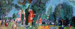 Paddock at Deauville by Raoul Dufy