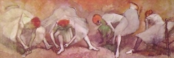 Frieze of Dancers by Edgar Degas