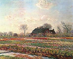 Tulips at Sassenheim by Claude Monet
