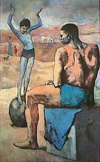 Acrobat on a Ball by Pablo Picasso