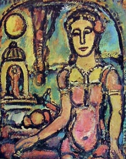 The Small Magician by Georges Rouault