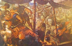 Battle by Jacopo Tintoretto