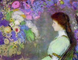 Mlle. Violette by Odilon Redon