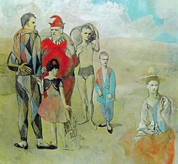 Saltimbanques Print by Pablo Picasso
