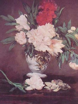 Vase of Flowers by Edouard Manet