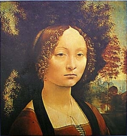Ginerva de Benci by Leonardo Da Vinci