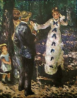 The Swing by Pierre Auguste Renoir