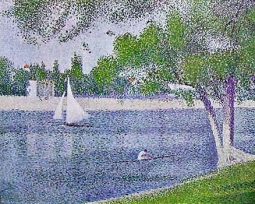Seine at Grand Jatte by Georges Seurat