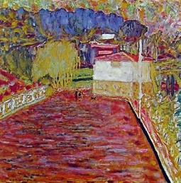 The Rose Pond by Pierre Bonnard