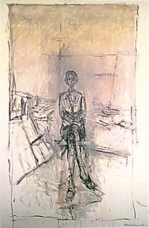 Annette in the Studio by Alberto Giacometti