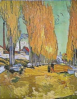 Les Alicamps by Vincent Van Gogh