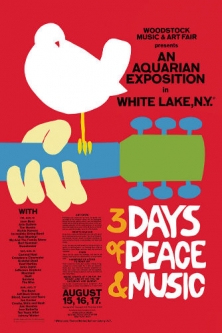 Woodstock Music Festival Poster