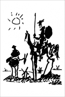 Don Quixote Poster by Pablo Picasso