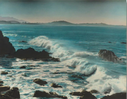 Kaikōura Coast Vintage Photograph by Whites Aviation