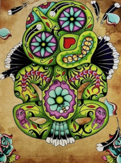 Calavera Tiki by Lester Hall