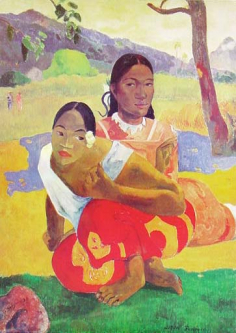 When to Marry?- Paul Gauguin Art Print