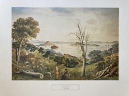 Early Watercolour of the Bay of Islands