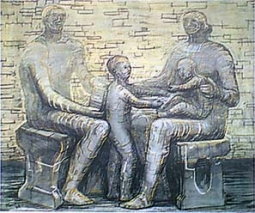 Family Group by Henry Moore