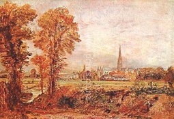 Salisbury Cathedral by John Constable