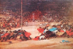 The Bullfight by Francisco Goya