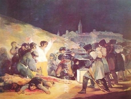 The Execution (of Rebels of 3 May,  1808) by Francisco Goya