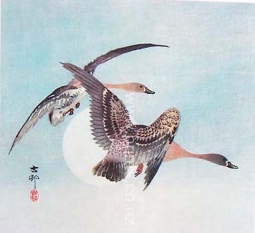 On the Wing by  Koson