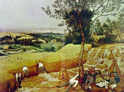 Harvesters by Pieter Brueghel