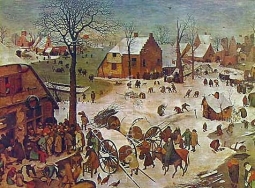 Numbering at Bethlehem by Pieter Brueghel
