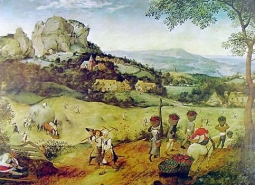 Haymaking by Pieter Brueghel