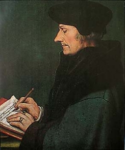Writer Erasmus by Hans Holbein