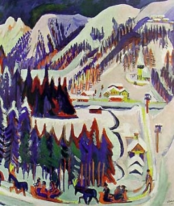Sertig Valley by Ernst Kirchner