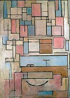 Composition with Color Areas by Piet Mondrian