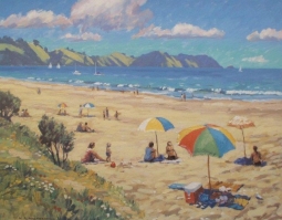 Beach Umbrellas by Bill MacCormick