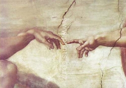 Creation of Adam by  Michelangelo